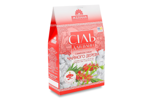 Соль для ванн с эфирным маслом чайного дерева Желана 500г