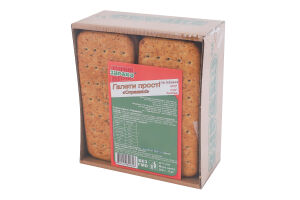 Галети прості Справжні Здраво к/у 300г