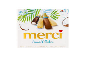 Набір цукерок шоколадних з кокосом Coconut collection Merci к/у 250г