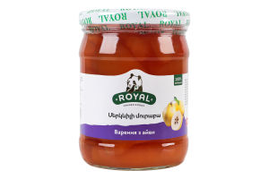 Варенье из айвы Royal с/б 600г