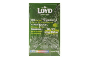 Чай зеленый байховый мелкий Pure Loyd к/у 20х1.7г