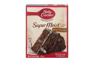 Betty Crocker Super Moist Milk Chocolate Cake Mix