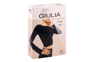 Футболка жіноча Giulia Crop top bianco L/XL