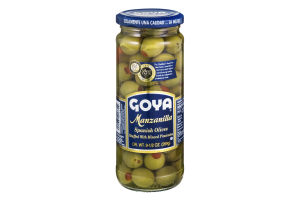 Goya Manzanilla Spanish Olives with Pimientos