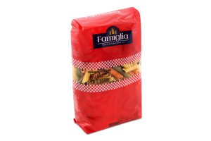 Изделия макаронные из твердых сортов пшеницы Penne tricolore Famiglia м/у 500г