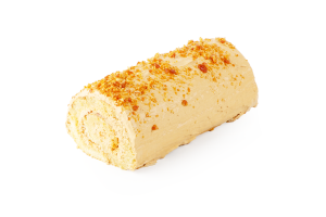 Рулет з ірискою та арахісом ваг