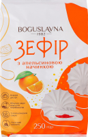 Зефир с апельсиновой начинкой Богуславна м/у 250г