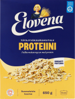 Пластівці вівсяні з цільного зерна з протеїном Elovena к/у 650г