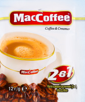 Напиток кофейный растворимый 2в1 MacCoffee м/у 12г