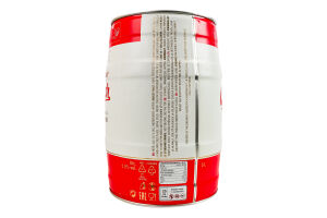 Пиво 5л 5% светлое Budweiser Budvar кег