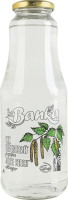 Сок с сахаром пастеризованный березовый the Banka с/бут 1л