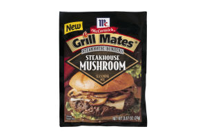 McCormick Grill Mates Steakhouse Burgers Seasoning Mix Steakhouse Mushroom