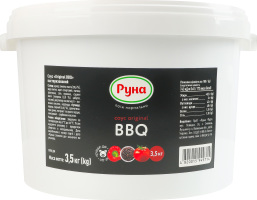 Соус пастеризованный Original BBQ Руна ведро 3.5кг