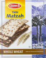 Osem Thin Matzah Whole Wheat