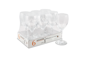 Набір келихів 180мл №94503-SC6B8 Alexander Uniglass 6шт