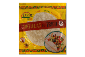 Тортільї з пшеничного борошна Zanuy м/у 320г