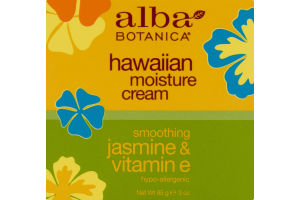 Alba Botanica Hawaiian Moisture Cream Smoothing Jasmine & Vitamin E