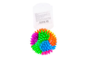 Іграшка-пищалка для собак М'яч іголчатий 7,5см