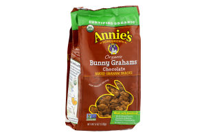 Annie's Homegrown Organic Bunny Grahams Baked Graham Snacks Chocolate