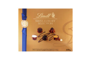 Конфеты ассорти Swiss luxury selection Lindt к/у 410г