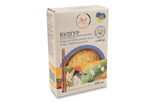 Булгур из 100% твердых сортов пшеницы Art Foods к/у 4х100г