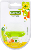 Прорізувач для зубів дитячий силіконовий 4+ Baby Team