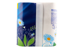 Папір туалетний білий 3-х шаровий Day by Day 8шт