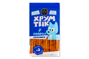 Соломка солона Хрумтик Кулиничі м/у 100г