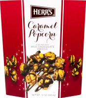Herr's Caramel Popcorn with Milk Chocolate Drizzle