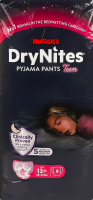 Трусики-подгузники для девочек от 13лет ночные 48-60кг Teen DryNites Huggies 9шт