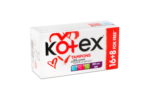 Тампон Kotex Ultra Sorb Silky Cover mini 16шт