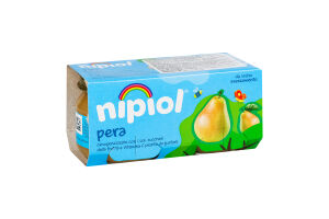 Пюре Nipiol груша