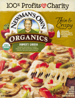 Newman's Own Organics Pizza Thin & Crispy Farmer's Garden