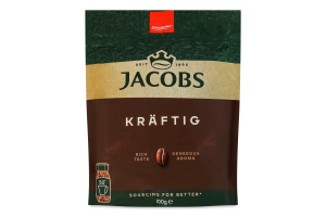 Кава розчинна сублімована Kraftig Jacobs д/п 100г