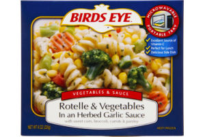 Birds Eye Vegetables & Sauce Rotelle & Vegetables