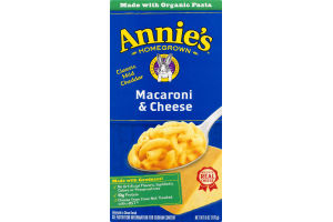 Annie's Homegrown Macaroni & Cheese Classic Mild Cheddar