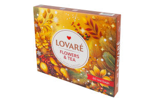 Набір чаїв Flowers&Tea Lovare к/у 60шт
