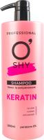Шампунь Блиск та випрямлення Keratin O'shy 1л