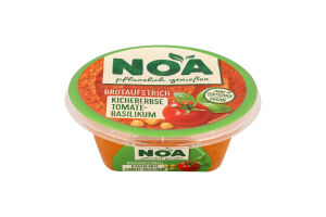 Паштет рослинний Хумус з томатами та базиліком NOA п/у 175г