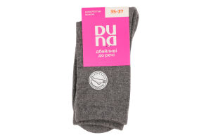 Шкарпетки жіночі Duna №3110 21-23 сірий