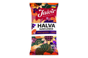 Халва соняшникова Фруктовий мікс Jaivir м/у 160г