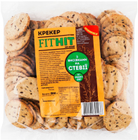 Крекер з висівками на стевії Fithit м/у 200г
