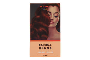 Хна д/волосся Natural руда 25г Mayur