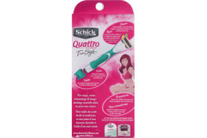 Schick Quattro for Women Trim Style Razor