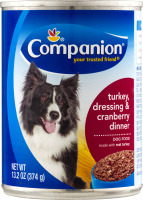 Companion Dog Food Turkey Dressing & Cranberry Dinner