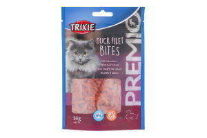 Лакомства для кошек Duck Filet Bites Trixie д/п 50г