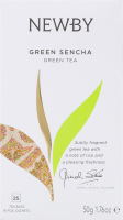 Чай зелений дрібнолистовий Green Sencha Newby в/с к/у 25х2г