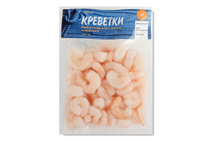 Креветки замороженные вареные очищенные Novus б/х в/у 250г