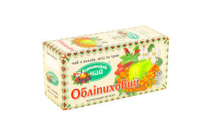 Чай из плодов, ягод и трав Облепиховый Карпатський чай к/у 20шт