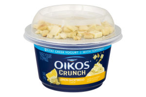 Dannon Oikos Nonfat Yogurt Crunch Lemon Shortbread